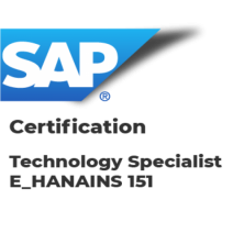 SAP Certified Technology Specialist – E_HANAINS151